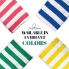 image:imageBeach Towel  100 Cotton Cabana Stripe Beach Towels 60 x 30 Inch Quick Dry Lightweight Pack of 4 Large Bath Towel for Beach Pool Bathroom SPAGymYoga and Beach BlanketPinkPink