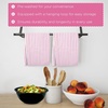image:imageStripe Kitchen Towels Decor 18x28 in Cotton Dish Towels Boho Embroidery Festive Gift Set of 6 Pantry Kitchen Vintage Farmhouse Reusable Kitchen Dish TowelsGreenPink French 3 Pack