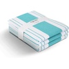 image:imageStripe Kitchen Towels Decor 18x28 in Cotton Dish Towels Boho Embroidery Festive Gift Set of 6 Pantry Kitchen Vintage Farmhouse Reusable Kitchen Dish TowelsGreenBlue Modern 3 Pack