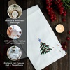 image:imageChristmas Cloth Napkins White Dining Table Dinner NapkinsWashable Cotton Napkins Easter Basket DecorChristmas Tree Embroidered 18x18 in White Pk of 6 Cocktail Party NapkinsChristmas Tree