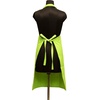 image:imageKitchen Apron 100 Cotton Of Size 25X35 Inch Lime Green Plain Double Pocketed Apron with Adjustable Bib Men amp Women Apron for Cooking Baking Gardening BBQ