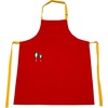 image:imageKitchen Apron 100 Cotton of Size 25X35 Inch Scarlet Red Plain Double Pocketed Apron with Adjustable Bib Kitchen Men amp Women Apron for Cooking Baking Gardening BBQ