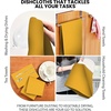 image:imageMustard Yellow Kitchen Towels Classic Cotton Kitchen Dish Towels for Drying Spray Paint Sublimation Embroidery DIY Sewing 18x28 in Tea Towel Wrinkle Free Fade Resistant Fiesta 6 PackMustard Yellow