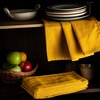 image:imageMustard Yellow Kitchen Towels Classic Cotton Kitchen Dish Towels for Drying Spray Paint Sublimation Embroidery DIY Sewing 18x28 in Tea Towel Wrinkle Free Fade Resistant Fiesta 6 PackMustard Yellow